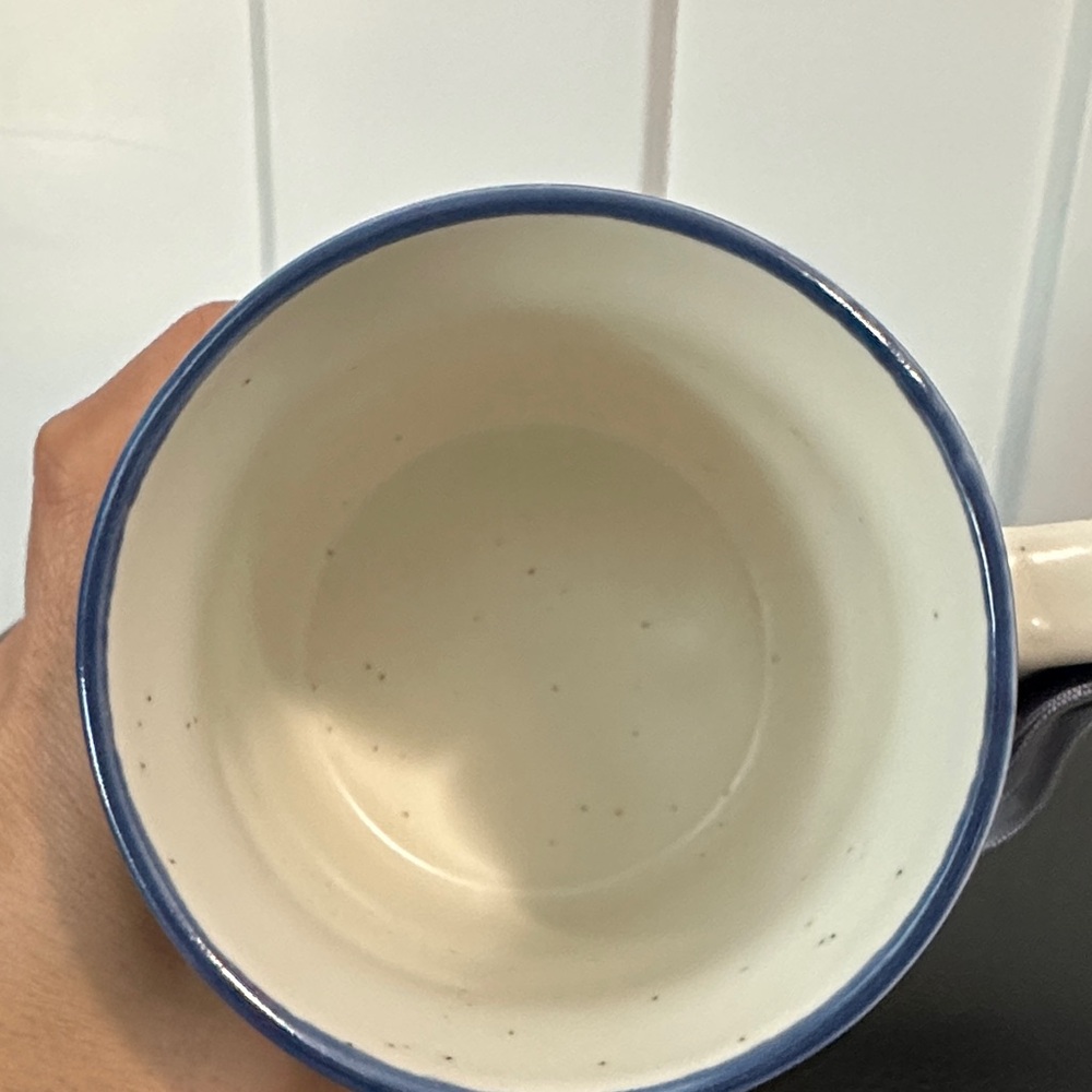 Peppermint & Pine Blue and White Reindeer Mug - Picture 6 of 7